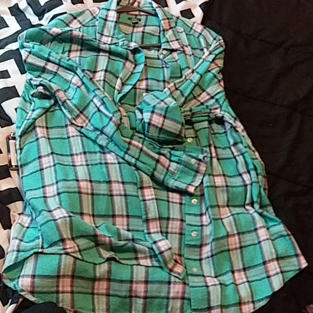 Flannel button down - Picture 2 of 5